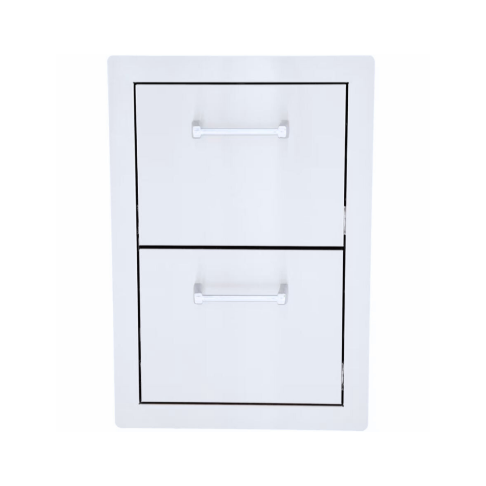 Lion Premium Grills -15-Inch Double Access Drawer - L2374