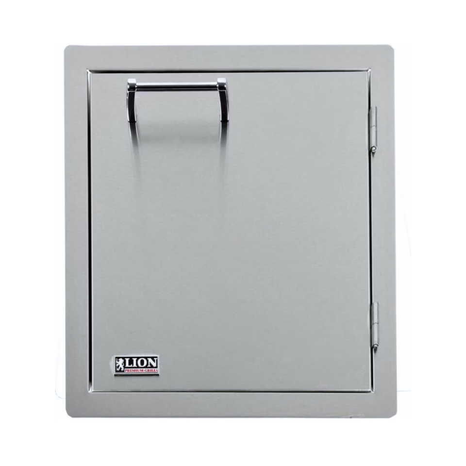 Vertical 17-Inch Access Door With Towel Rack - L62945
