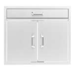 PCM 30-in Stainless Steel Double Door & Single Drawer Combo - BBQ-AD30-DR1