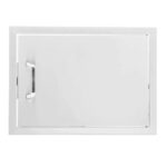PCM - 260 Series 24-Inch Stainless Steel Reversible Single Access Door - Horizontal