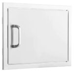 PCM - 260 Series 28-Inch Stainless Steel Reversible Single Access Door - Horizontal - Image 2