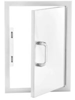 PCM - 260 Series 21-Inch Stainless Steel Reversible Single Access Door - Vertical - Image 2