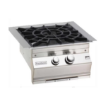 Fire Magic Classic Built-In Gas Power Burner W Porcelain Coated Cast Iron Grid