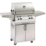Fire Magic Aurora A430S 24″ Portable Grill with Single Side Burner