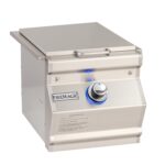 Fire Magic Aurora Single Side Burner with Lid