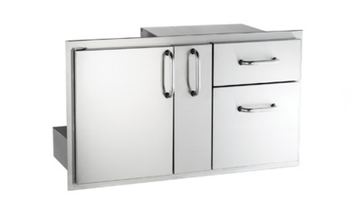Fire Magic Select 36-inch Access Door w/ Platter Storage and Double Drawer