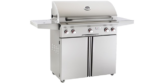 American Outdoor Grill T-Series 36-Inch 3-Burner Propane Gas Grill W/ Rotisserie & Single Side Burner - 36PCT