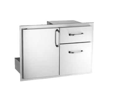 American Outdoor Grill - 30-Inch Access Door & Double Drawer Combo - 18-30-SSDD