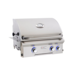 American Outdoor Grill L-Series 24-Inch 2-Burner Built-In Natural Gas Grill With Rotisserie - 24NBL