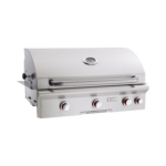 American Outdoor Grill T-Series 36-Inch 3-Burner Built-In Natural Gas Grill With Rotisserie - 36NBT