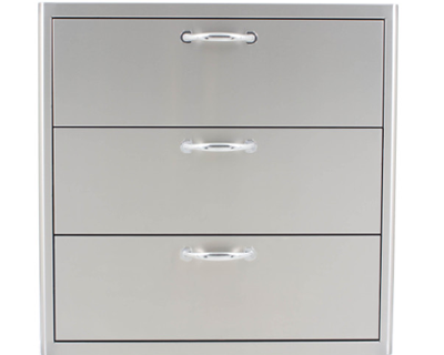 Blaze 30 Inch Triple Access Drawer (BLZ-30W-3DRW)