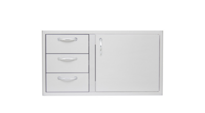 Blaze Door Drawer Combo 39-inch (BLZ-DDC-39-R )