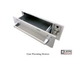 Lion Premium Grills - 30" Built-In 120V Electric Stainless Steel Warming Drawer WD256103 - Image 3