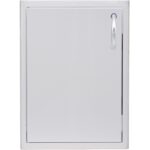 Blaze 18 Inch Vertical Single Access Door - Left Hinged (BLZ-single 1420-R-LH)