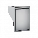 Twin Eagles 18-Inch Roll-Out Stainless Steel Trash Bin - TETD18T-B