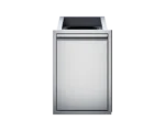 Twin Eagles 18-Inch Roll-Out Stainless Steel Trash Bin - TETD18T-B