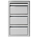 Twin Eagles 19-Inch Triple Storage Drawer TESD193-B
