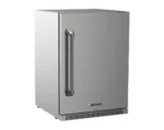 Twin Eagles 24-Inch 5.1 Cu. Ft. Outdoor Rated Compact Refrigerator with Lock - TE24F