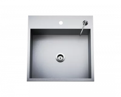 Twin Eagles 24-Inch Drop-In Sink with Stainless Steel Cover TEOS24-B