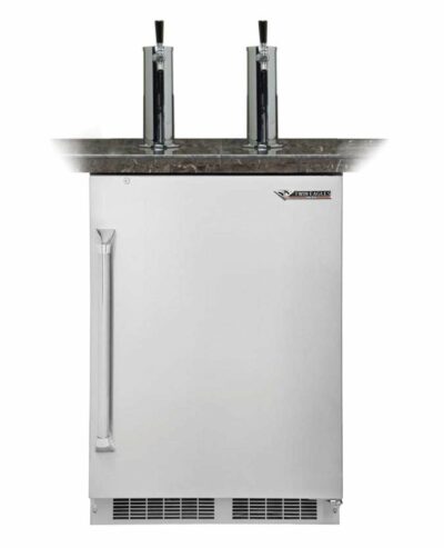 24″ Twin Eagles Twin Tap Beer Keg Dispenser