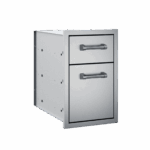 Delta Heat 13-Inch Stainless Steel Double Access Drawer - DHSD132-B - Image 2