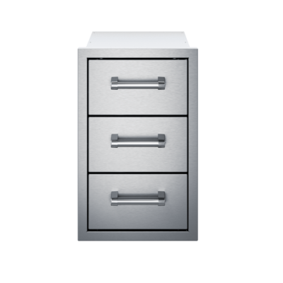 Delta Heat 13-Inch Triple Storage Drawers - DHSD133-B