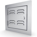 Sunstone Classic Series Flush Style 12" x 12" Utility Access Door - Vented - Image 2