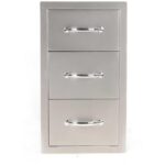 Sunstone 17" Double Drawer & Paper Towel Holder Combo