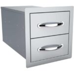 Sunstone Classic Series - Flush Style 14-Inch Double Access Drawer - Image 3