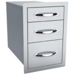 Sunstone Classic Series - Flush Style 14-Inch Triple Access Drawer - Image 2