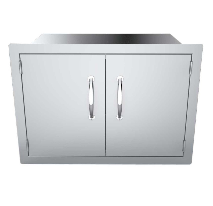 Sunstone 30″ Flush Mount Double Door Dry Storage Pantry