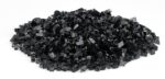 Black Quarter-Inch Fire Glass
