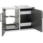 Fire Magic Premium Flush 30-Inch Double Access Door and Drawers with Propane Tank Tray