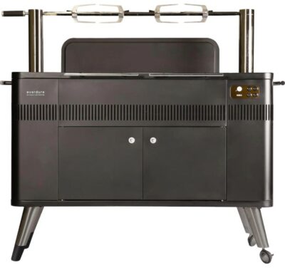 Everdure By Heston Blumenthal – HUB II 54-Inch Charcoal Grill With Rotisserie and Cliplock Forks™