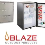 Blaze 30-Inch Triple Drawer and Stainless Front 4.5 Cubic Feet Fridge Package