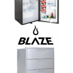 Blaze 30-Inch Triple Drawer and Stainless Front 4.4 Cubic Feet Fridge Package