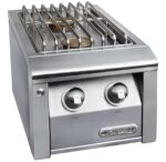 Alfresco Built-In Gas Double Side Burner - AXESB-2