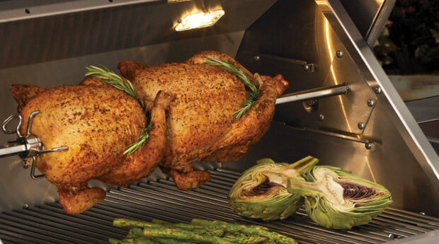 Twin Eagles Pellet Rotisserie System