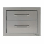 Alfresco 17-Inch Double Drawer