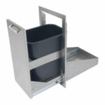 Alfresco Single Bin Trash Center