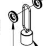 Rotisserie Counterweight w/ Washers for Lion BBQ