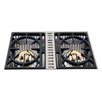 Double Side Burner Grate Divider for Lion Grills