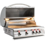 Blaze Premium LTE 32-Inch 4-Burner Gas Grill With Rear Infrared Burner & Grill Lights