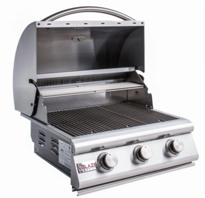 Blaze Prelude LBM 25-Inch 3-Burner Built-In Grill – BLZ-3LBM