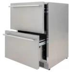 Blaze 23.5-Inch 5.1 Cu. Ft. Outdoor Rated Stainless Steel Double Drawer Refrigerator - BLZ-SSRF-DBDR5.1 - Image 2
