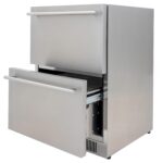 Blaze 23.5-Inch 5.1 Cu. Ft. Outdoor Rated Stainless Steel Double Drawer Refrigerator - BLZ-SSRF-DBDR5.1 - Image 4