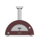 Alfa Brio 27-Inch Outdoor Propane Gas Pizza Oven - Antique Red / Top only or Freestanding - Image 3