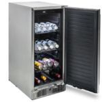 Blaze 15-Inch 3.2 Cu. Ft. Outdoor Rated Compact Refrigerator - BLZ-SSRF-15 - Image 4