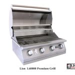 Lion Premium Grills L60000 32-Inch 4-Burner Stainless Steel Built-In Grill