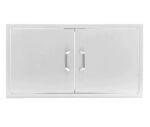 PCM 40-in Stainless Steel Double Access Door - BBQ-AD40